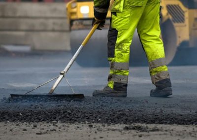 This usually involves removing and replacing the existing road surface